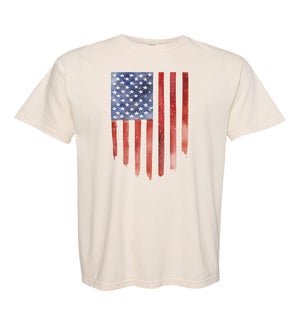 USA Watercolor Flag Tee